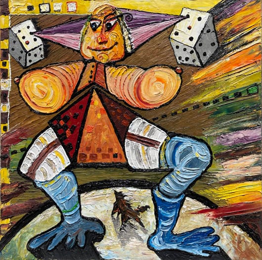 Фантастичното творчество на Ставри Калинов в изложбата Post Mortem